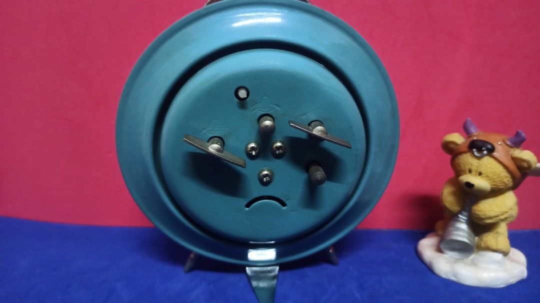 POLARIS Vintage Wind Up Alarm Clock (Faulty), Furniture & Home Living