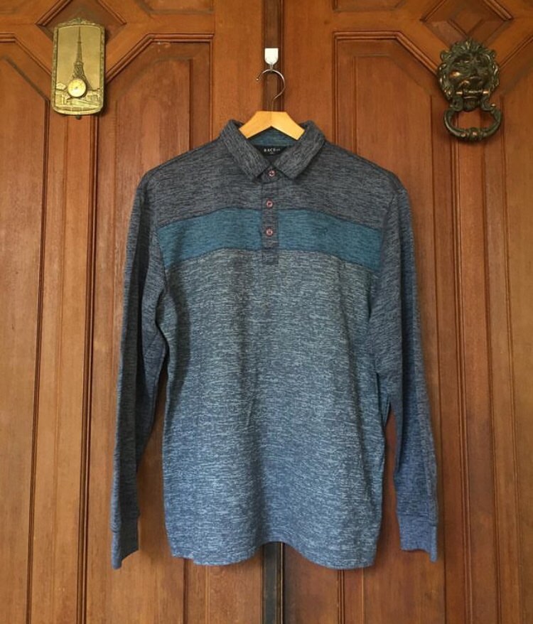 Polo Shirt Race Cuf Long Polo Rugby Shirt Men on Carousell