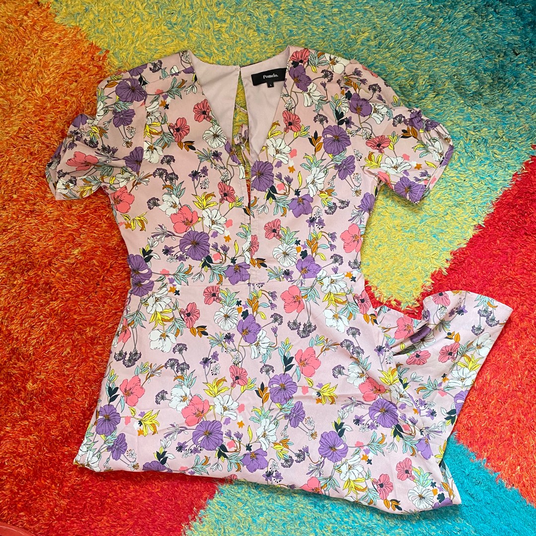 Pomelo sales floral dress