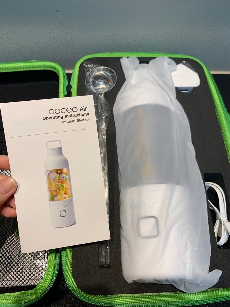 Portable Blender With Case & Accessories, TV & Home Appliances