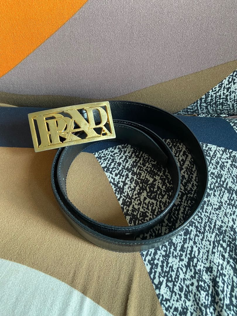 Prada belt adjustable size Men s Fashion Watches Accessories
