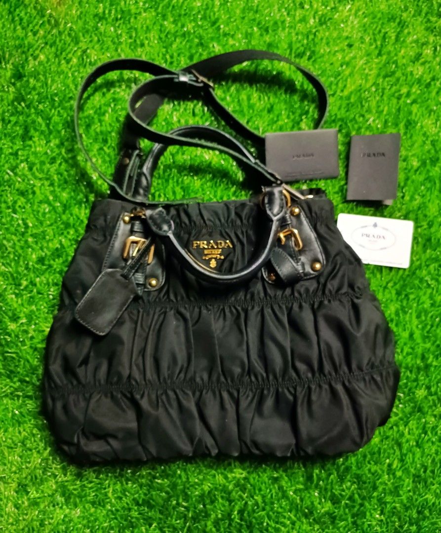 Prada cheap tracolla tessuto