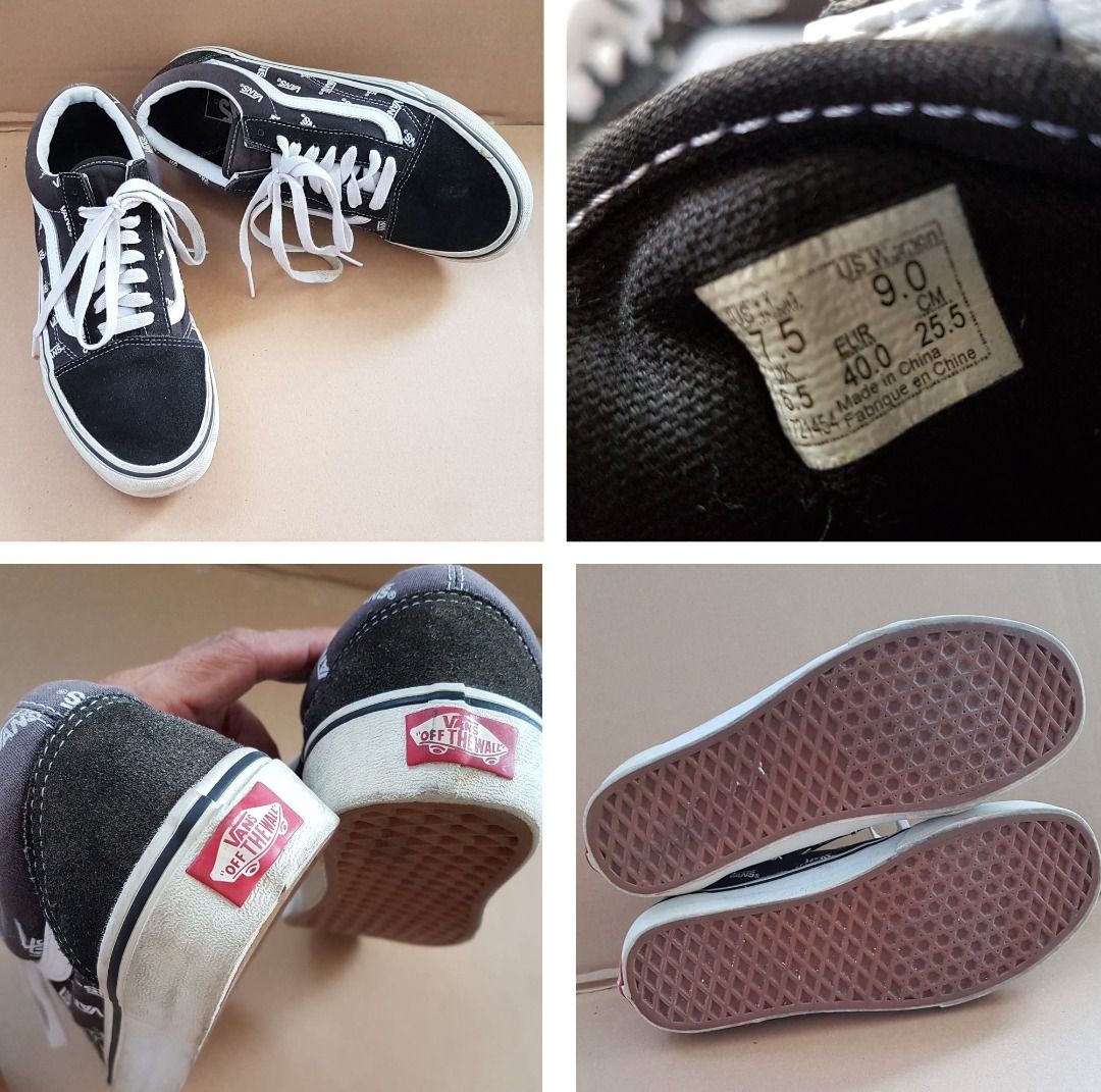 Cheap vans off on sale the wall