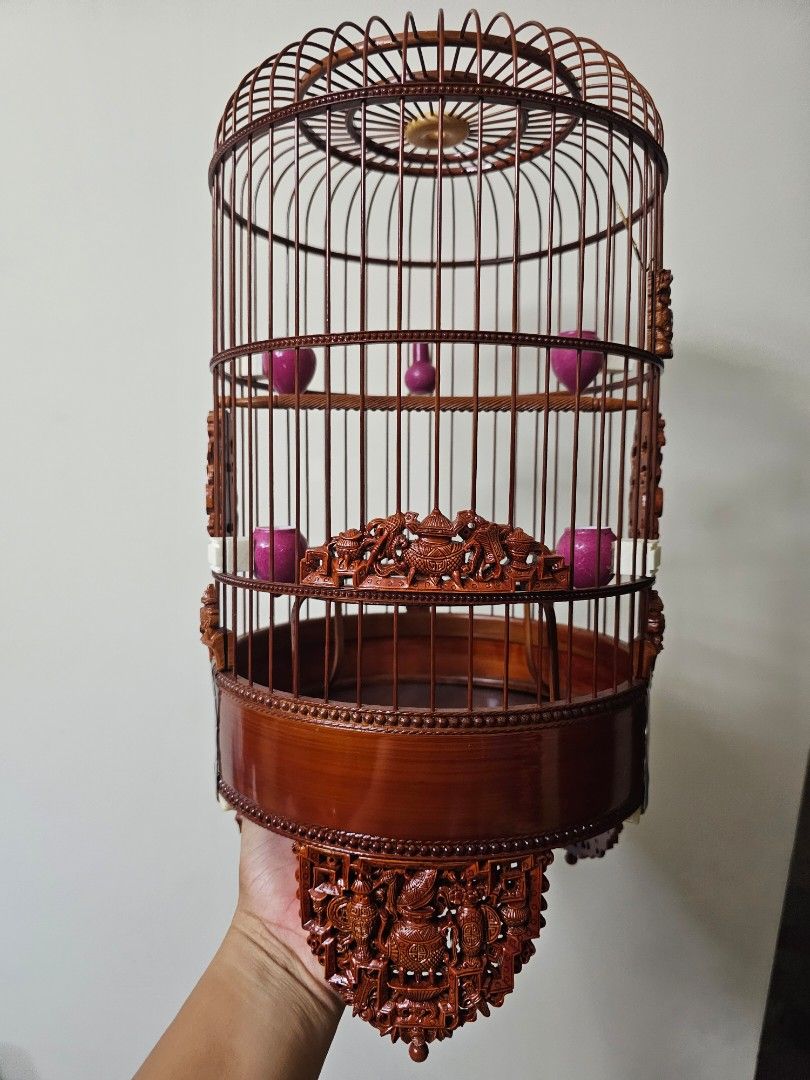 Puteh cage teapot, Pet Supplies, Homes & Other Pet Accessories on Carousell