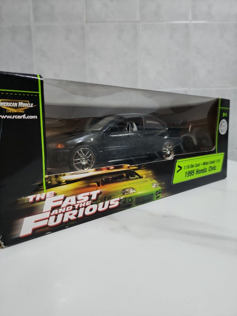 Racing Champions The Fast and The Furious 1995 Honda Civic 1 Racing Champions The Fast and The Furious 1995 Honda Civic 1