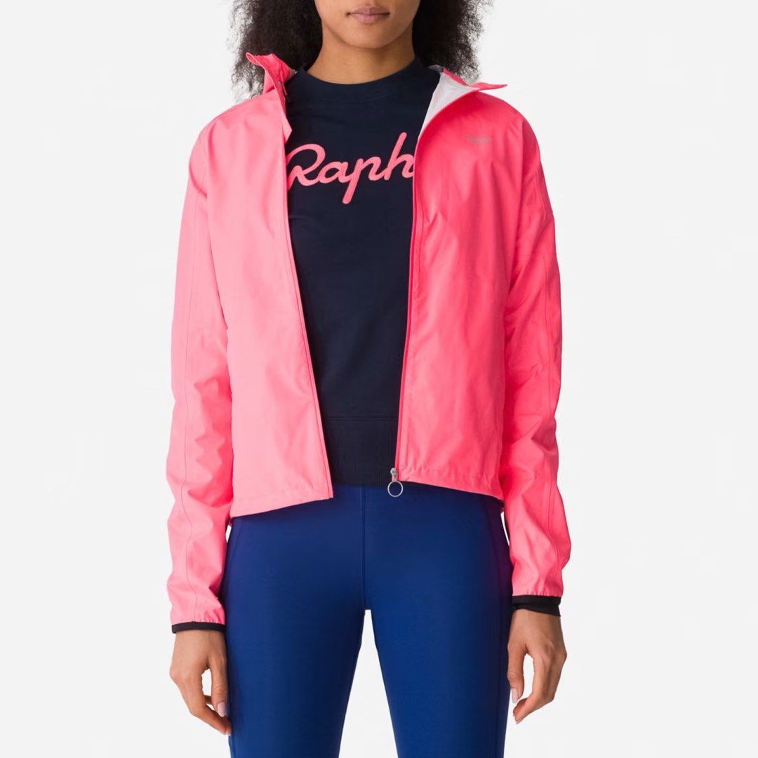 Rapha Women s Commuter Rain Jacket High Vis Pink XS