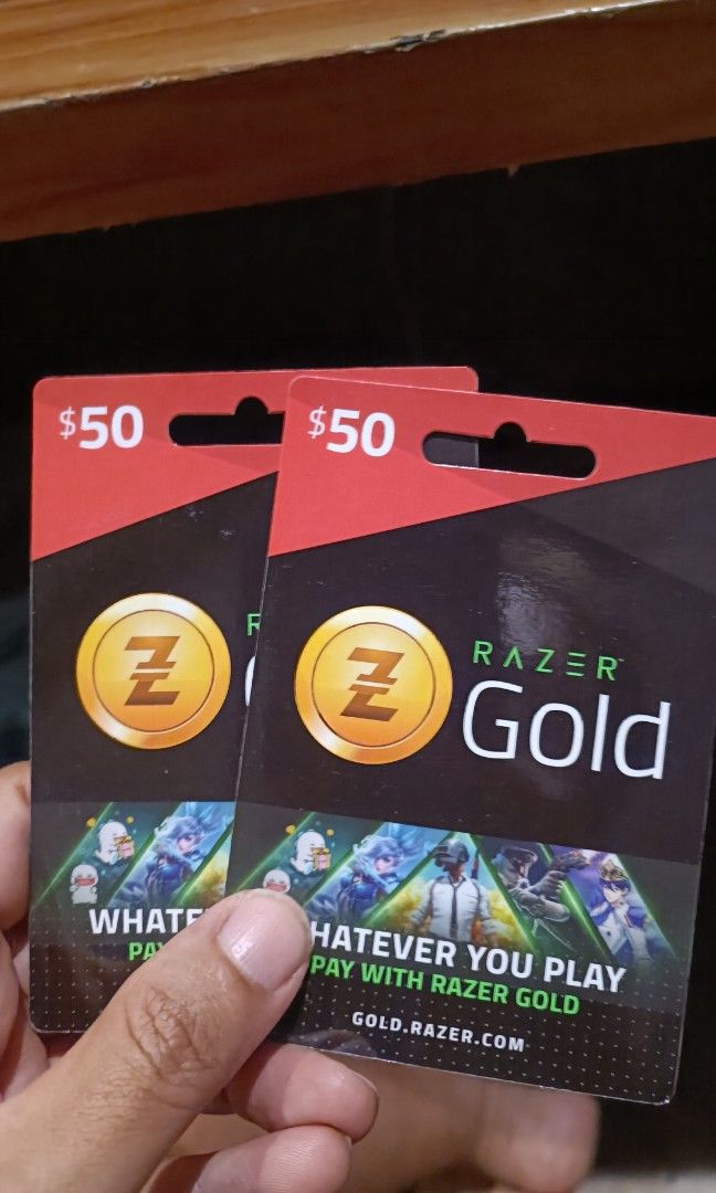 Razer gold card 100 value