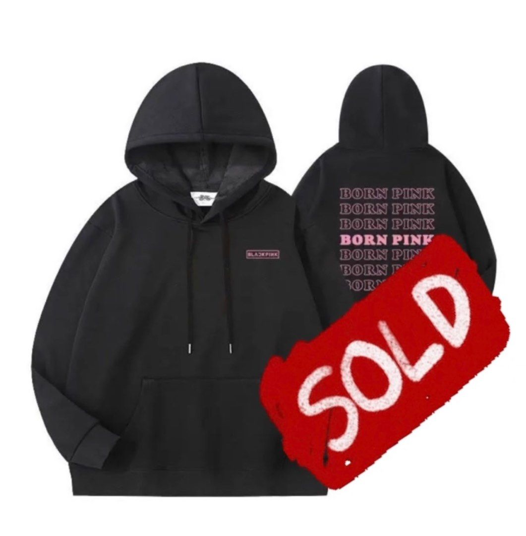 Ready Stock BLACKPINK Tour Hoodie Size S Women s Fashion Coats