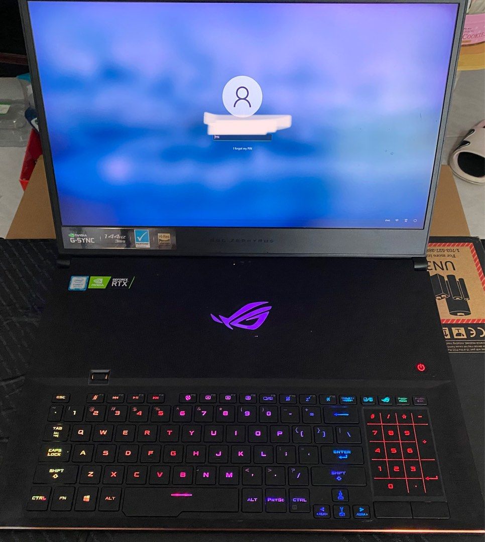 Asus Certified Refurbished Gaming laptop ASUS Zephyrus GX701 RTX 2070 i7 9750H Computers Tech Laptops Notebooks on Carousell