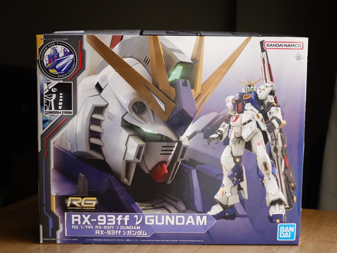 RG 1/144 RX-93FF NU Gundam, Hobbies & Toys, Toys & Games on Carousell
