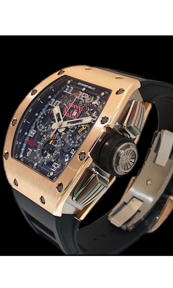 Richard Mille RM 11 Rosegold Luxury Watches on Carousell