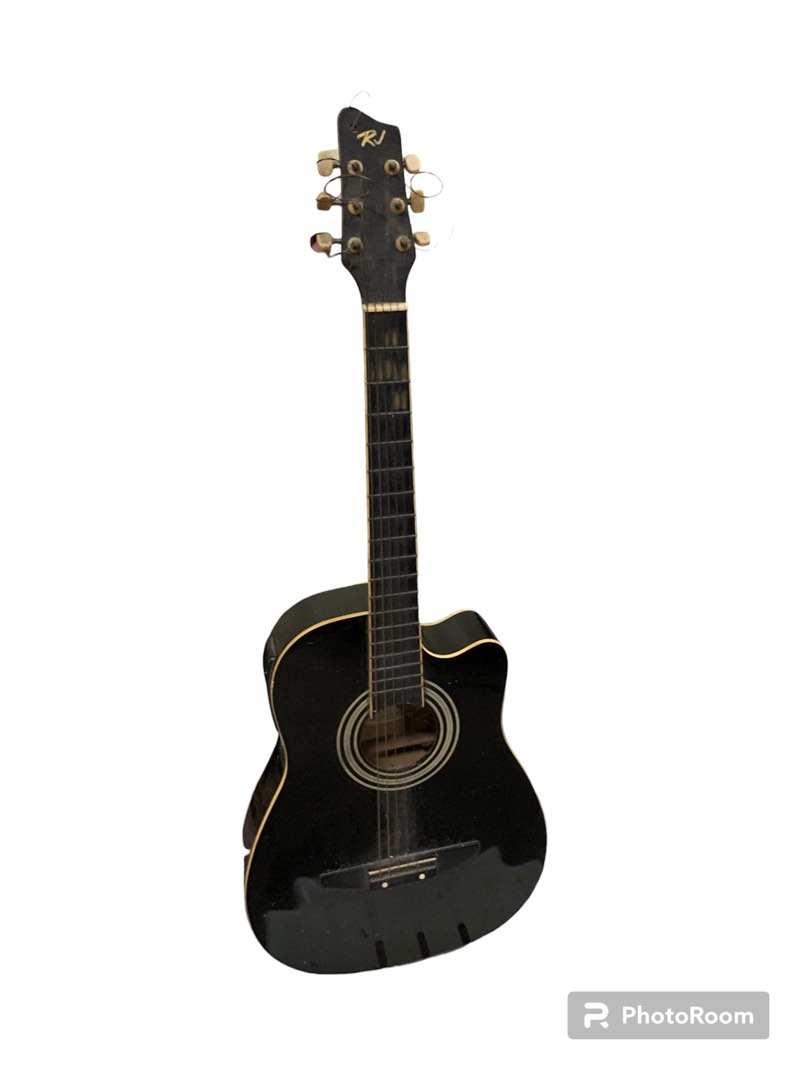 RJ acoustic guitar on Carousell