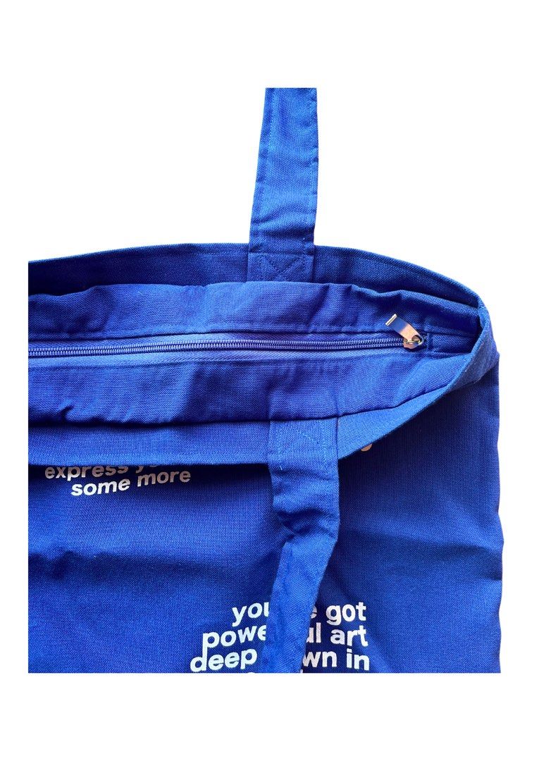 Royal Blue tote bag on Carousell
