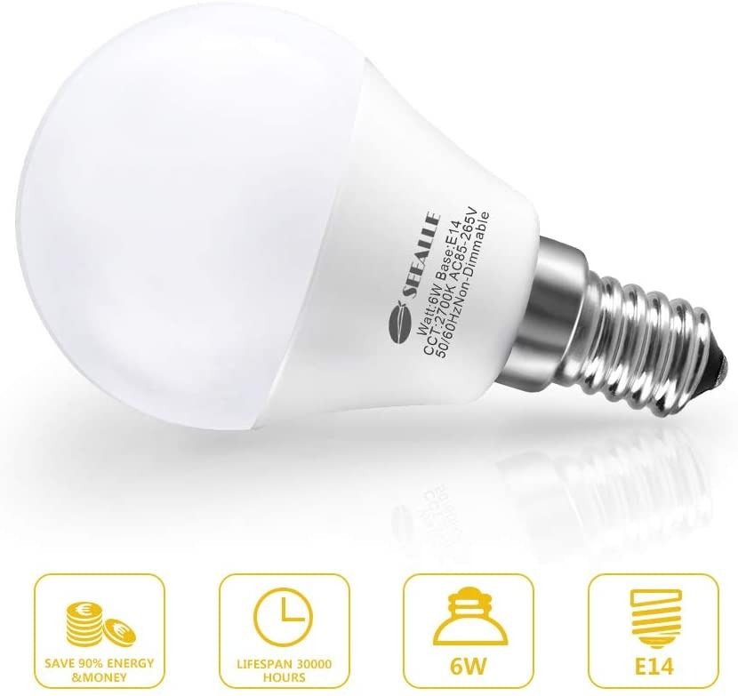 Golfball ses small edison store eco halogen bulb