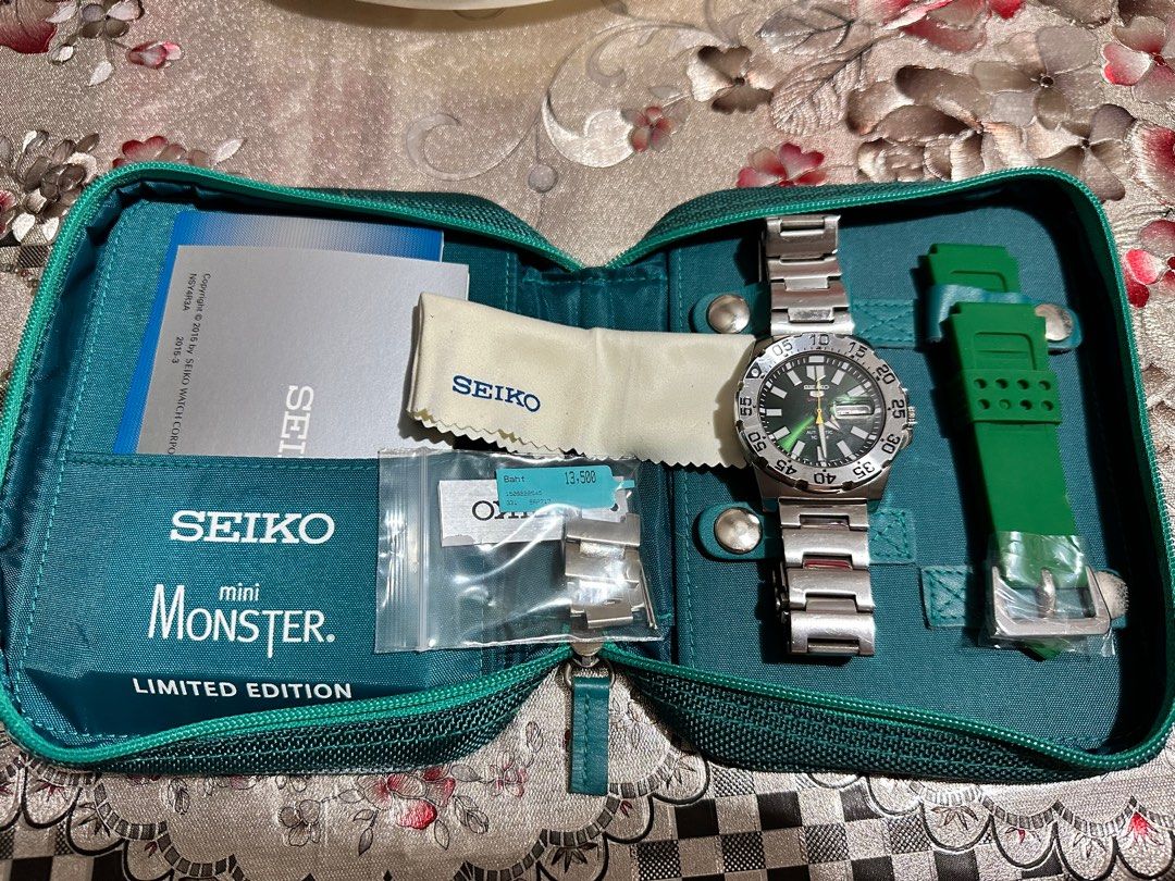 Seiko Mini Monster Limited Edition Men s Fashion Watches