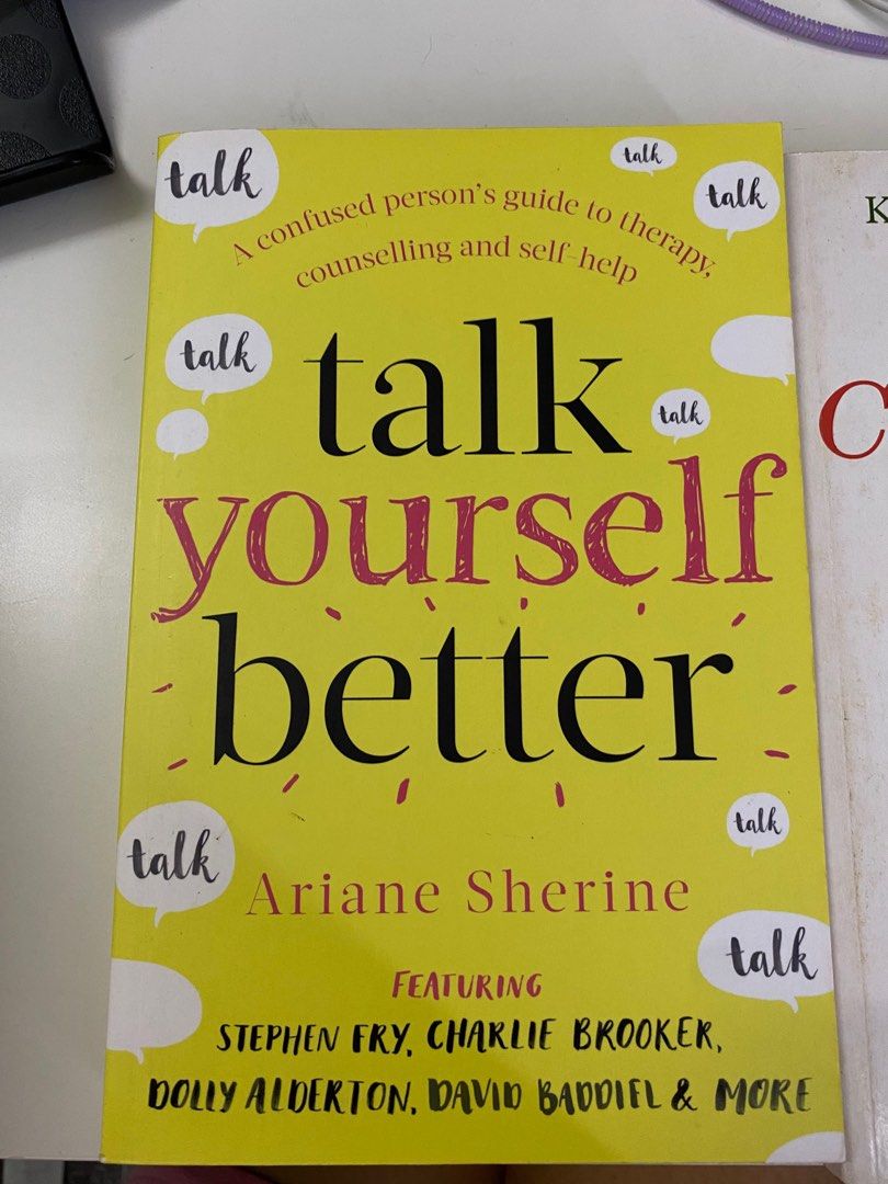 Selfcare Book Talk Yourself Better, Hobbies & Toys, Books & Magazines