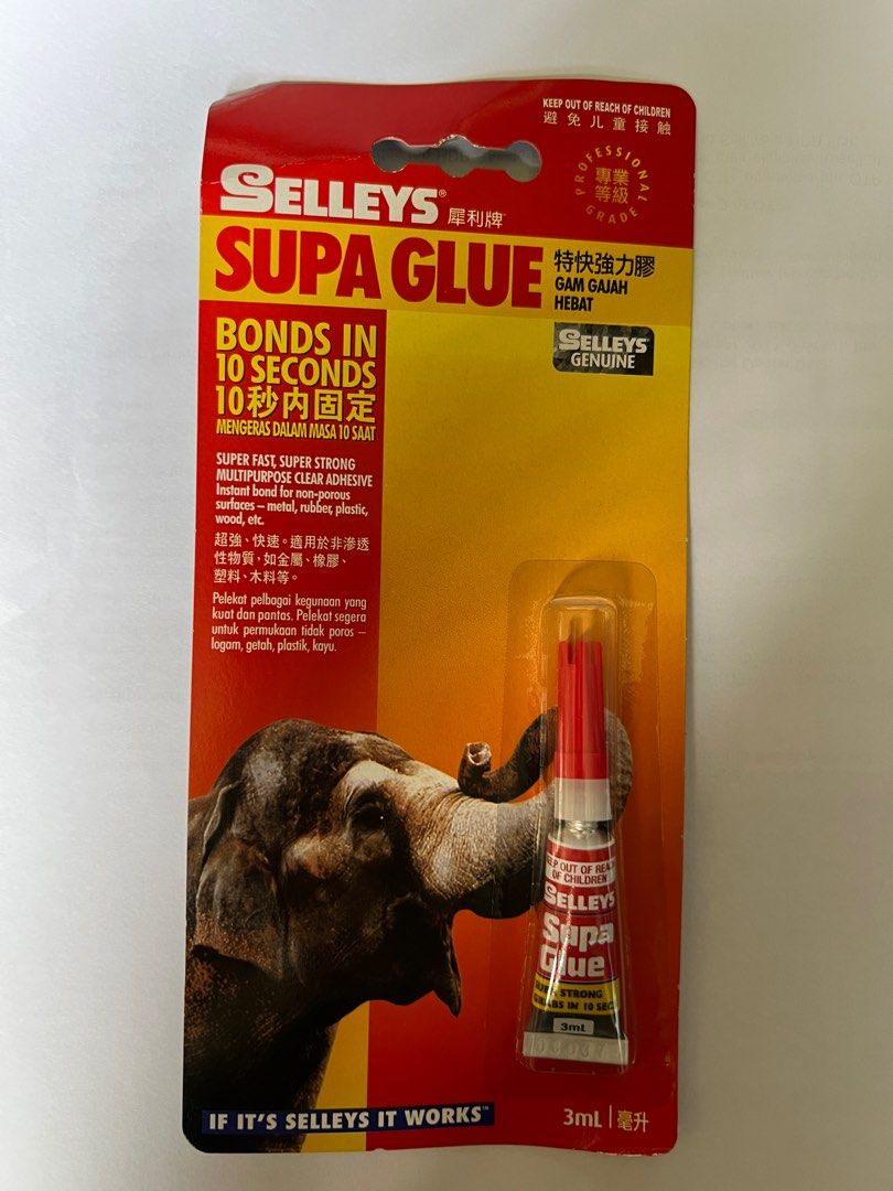 Selleys Super glue, Hobbies & Toys, Stationery & Craft, Craft Supplies & Tools on Carousell