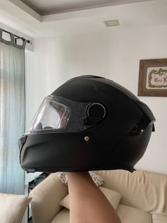 Shark Motorcycle Helmet (Spartan Carbon Blank)