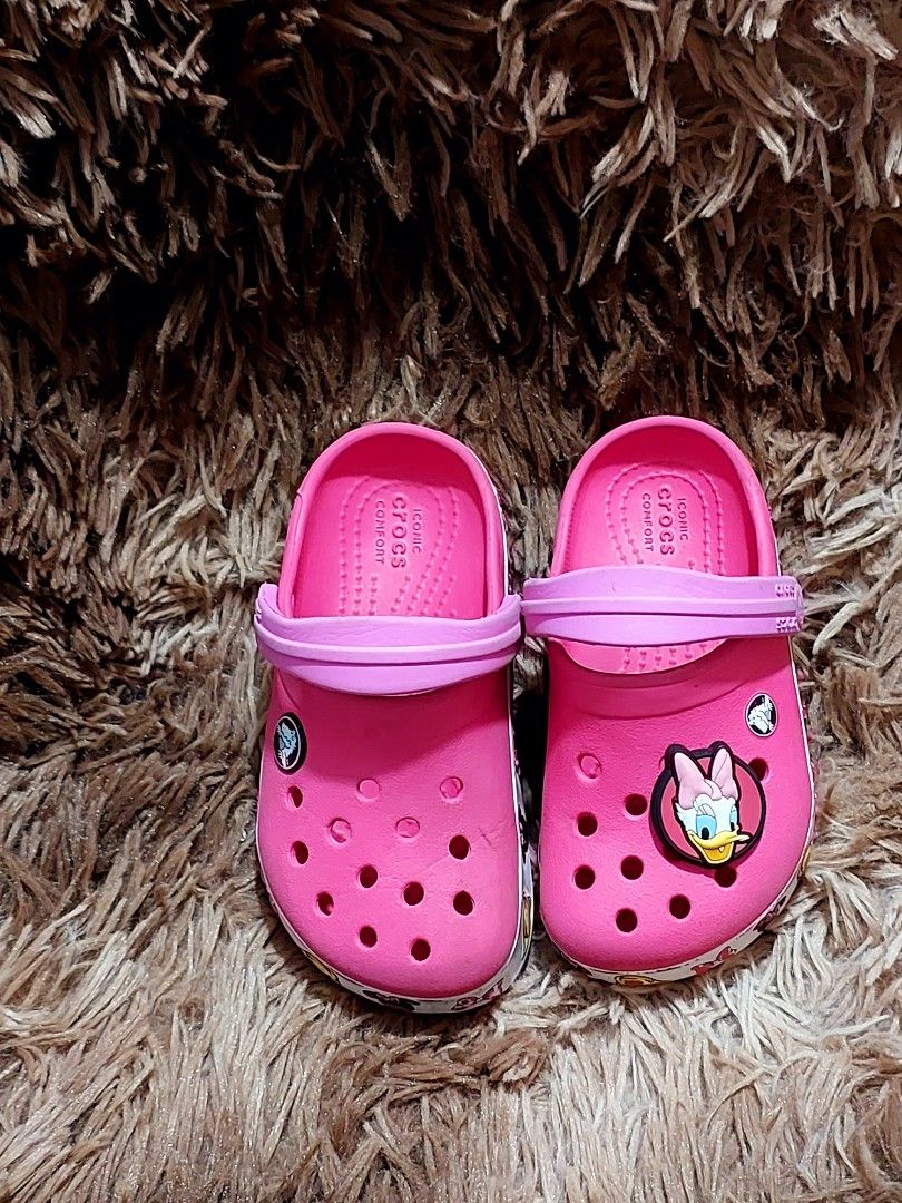Size C7 15cm original preloved crocs for kids