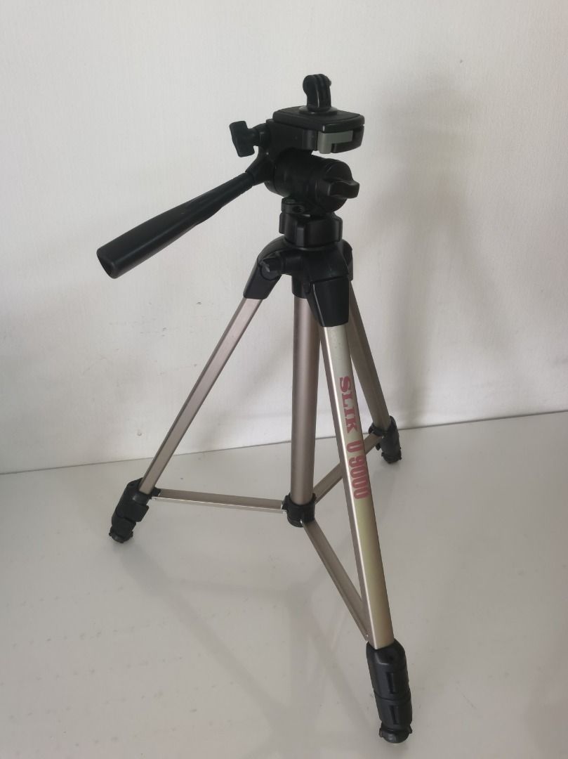 SLIK U9000 Tripod with Tripod mount adapter, Photography, Photography