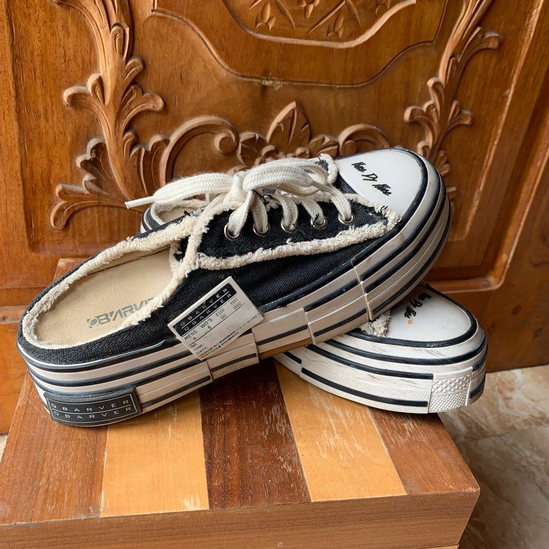 Slip on shoes (Category: Sneakers) located in Laoag. Submitted by helpmedeclutter001 (Listing ID 1234294279, Image 3). Description: Euro 38 po yung size Bought online for Php500 and selling it for Php250. Used with care, selling it now kasi natambak na lang Mop: bdo/gcash/cod Mod: shopee check out.