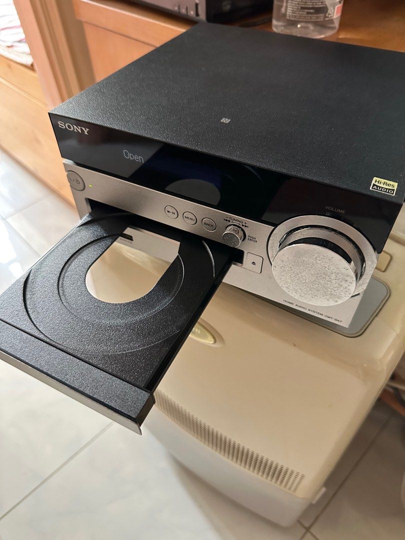 Sony CMT SX7 Hi Fi, 音響器材, 音樂播放裝置MP3及CD Player - Carousell