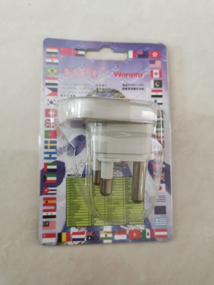 South Africa power adaptor, Computers & Tech, Parts & Accessories