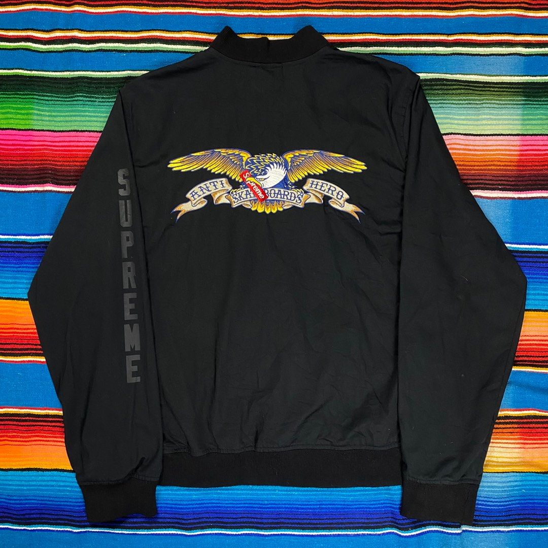 SS16 Supreme x Antihero Bomber Jacket