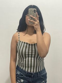 Streetwear Society Olive Green Stripe