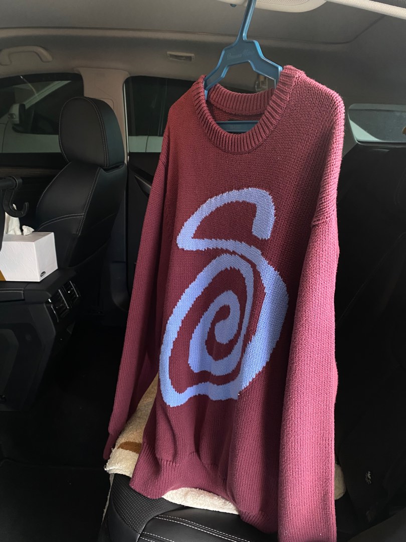 Stussy Curly S Sweater (Knit) on Carousell