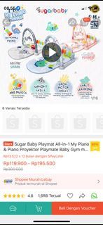 Sugarbaby playmat playgym