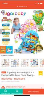 Sugarbaby Rocker Bouncer