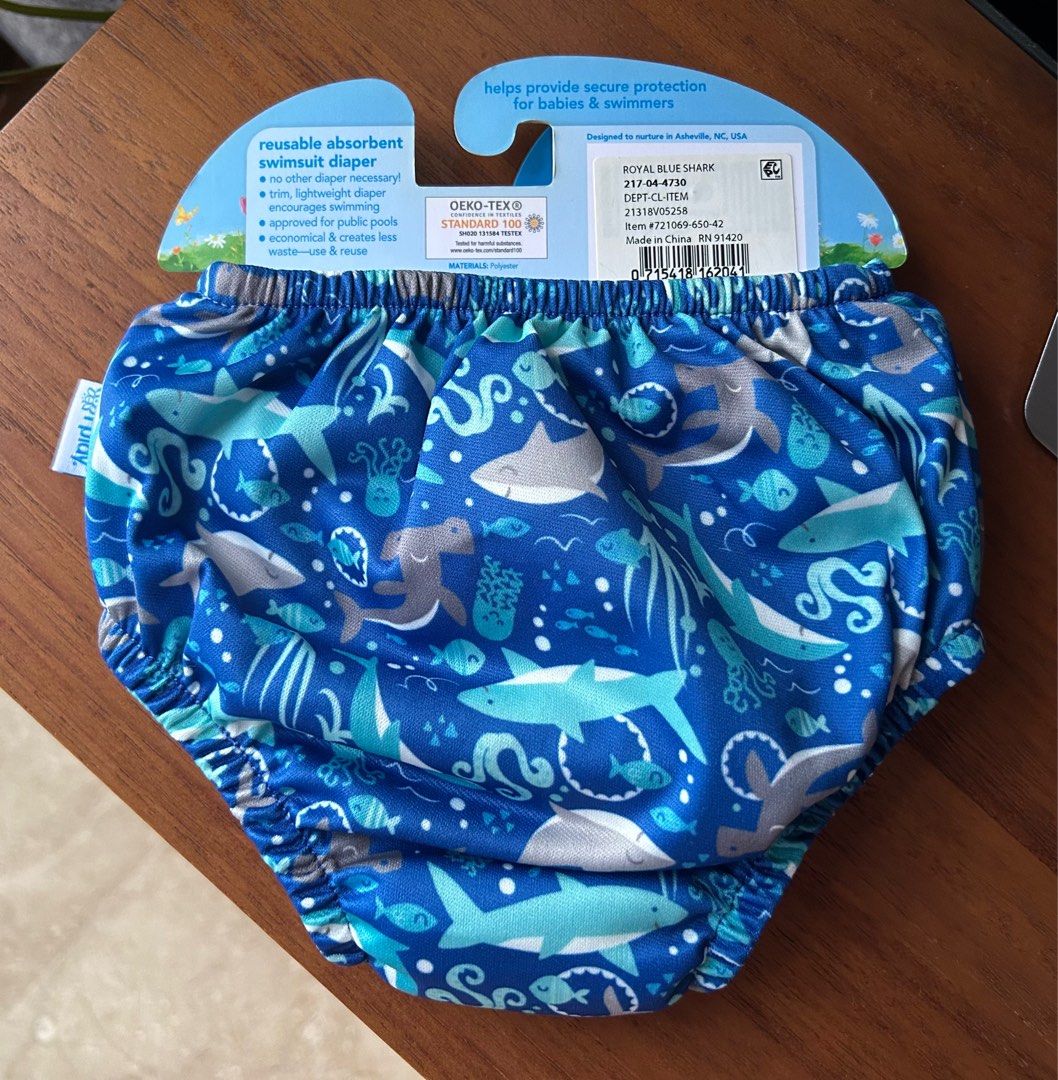Swim diaper iplay 6 months, Babies & Kids, Bathing & Changing, Diapers