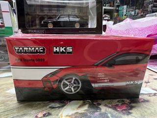 Tarmac Works 1/64 HKS 豐田 Toyota GR86 Red - GLOBAL64 紅色 1/64