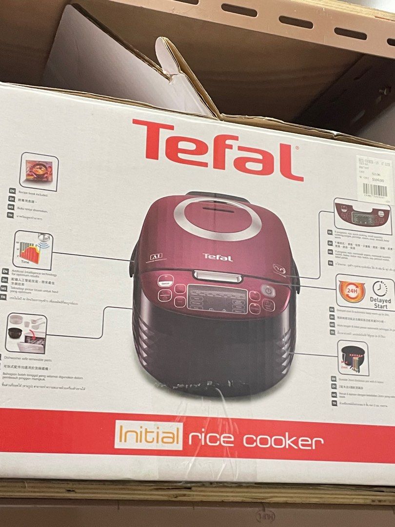 Tefal Electric Rice cooker working, TV & Home Appliances, Kitchen