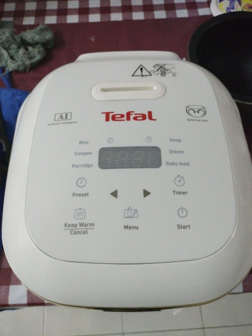 Tefal mini spherical fuzzy logic rice cooker 0.7L , 4cups (RK6011), TV