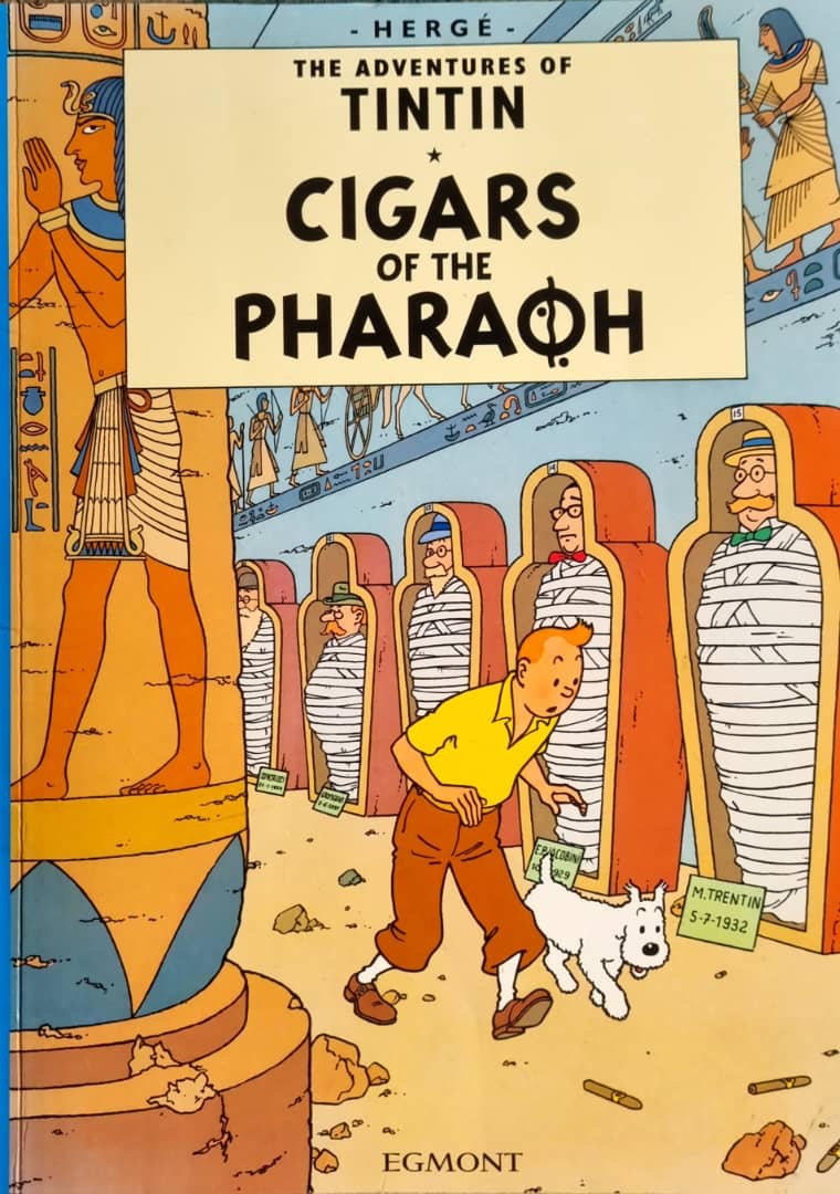 The Adventures Of Tintin Cigars Of The Pharaoh, Hobbies & Toys, Books