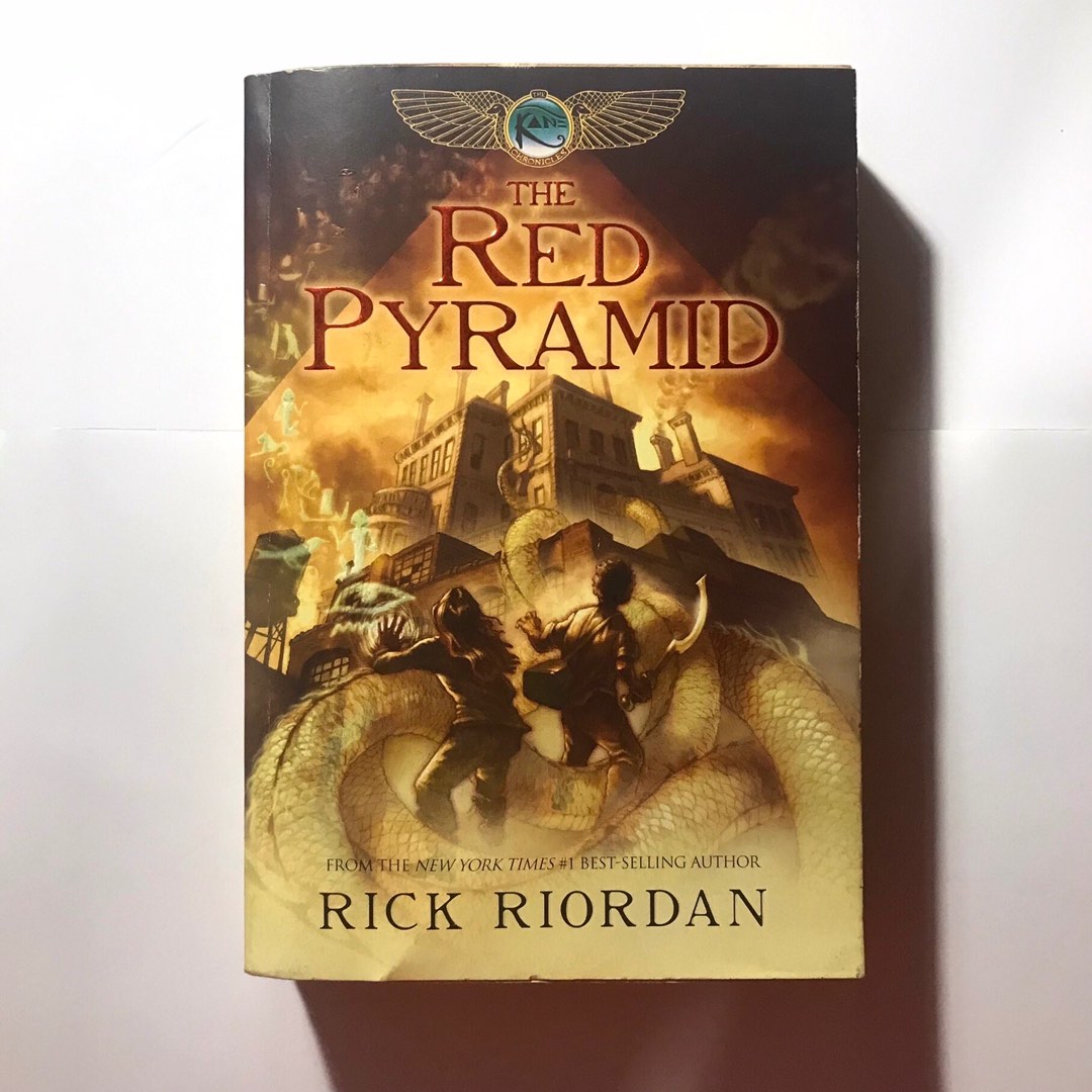 the red pyramid - rick riordan (english) on Carousell