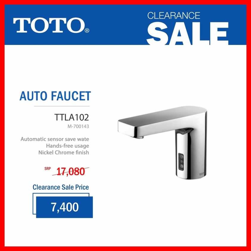 Toto Auto Faucet Battery Operated, Furniture & Home Living, Bathroom