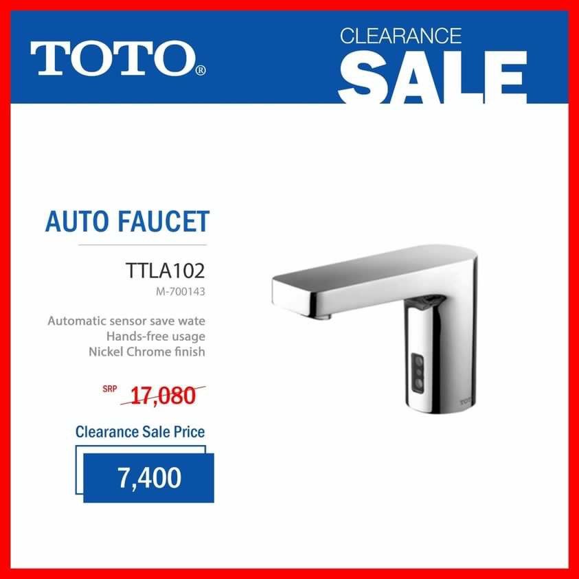 Toto Auto Faucet Battery Operated, Furniture & Home Living, Bathroom