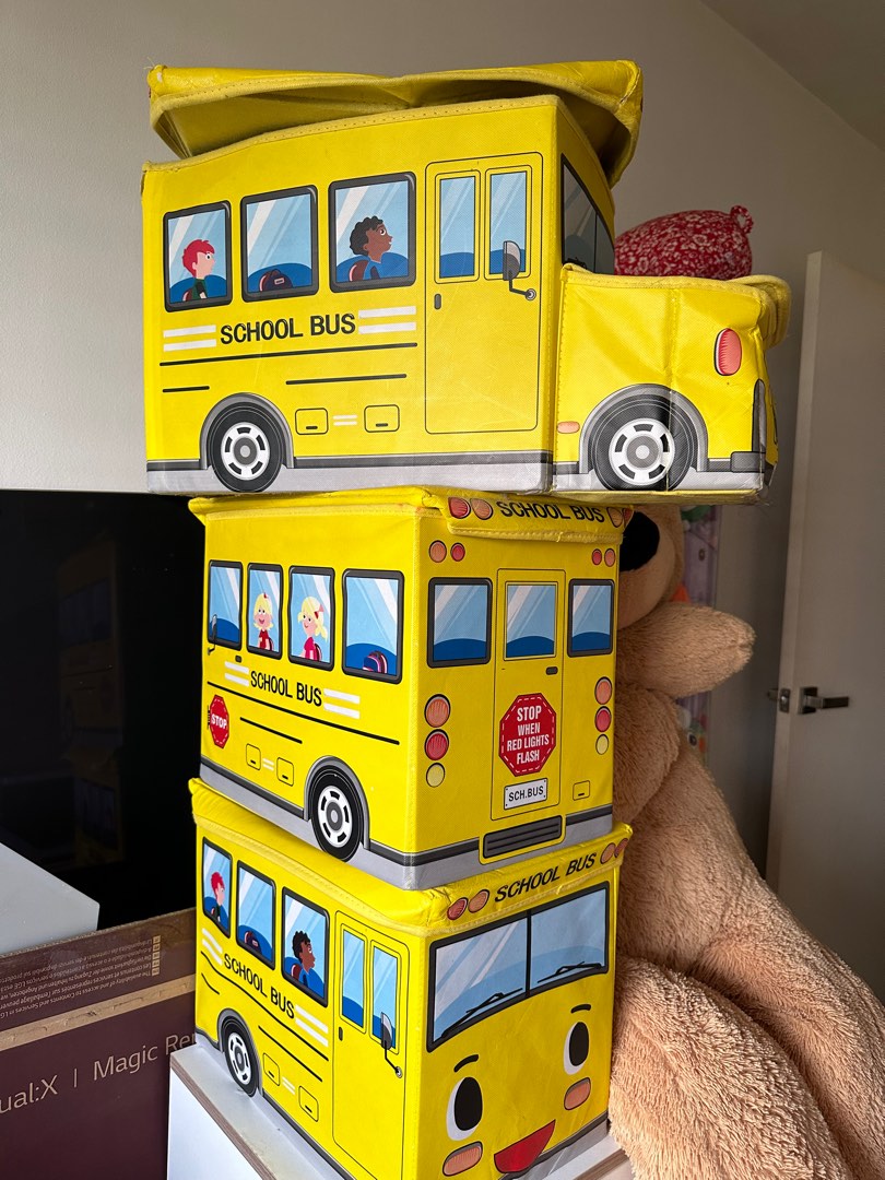 Toys storage boxes, Furniture & Home Living, Home Improvement