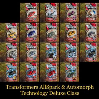 Transformers AllSpark & Automorph Technology Deluxe Class Action Figures from Transformers Movie Series Collection item 1