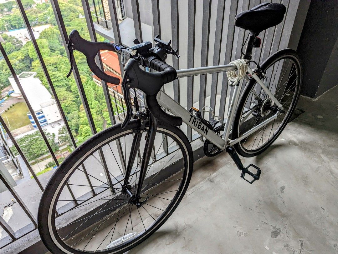 Triban RC100 S Small 7 speed Sports Equipment Bicycles Parts Bicycles on Carousell