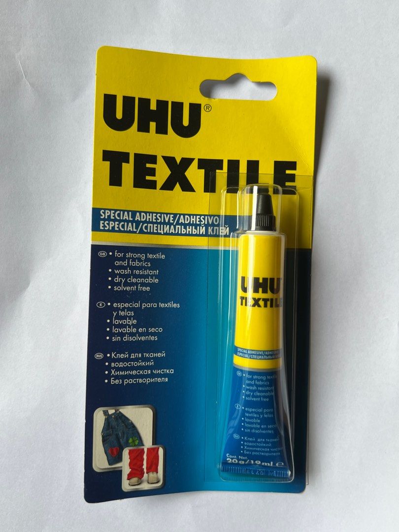UHU Textile Adhesive, Hobbies & Toys, Stationery & Craft, Stationery