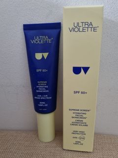 Ultra violette supreme hydrating facial sunscreen spf50