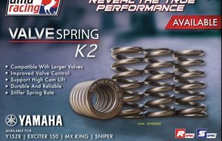 UMA R/S SPEC VALVE SPRING K2 Y15 SNIPER150 MXKING EXCITER150 LC150