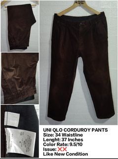UNIQLO CORDUROY PANTS2