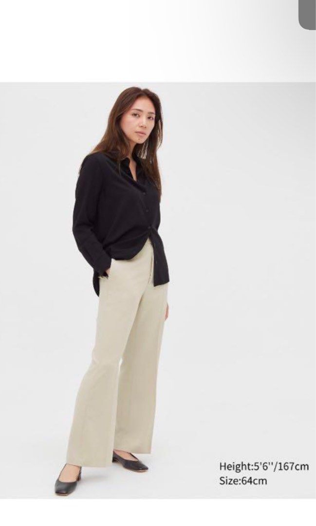 Flare best sale pants uniqlo