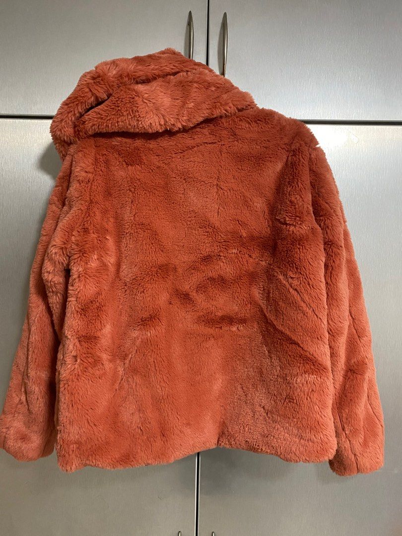 Furry fleece hotsell hoodie
