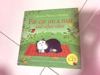 (Usborne) English phonics stories (with CD): fat cat on a mat and other tales